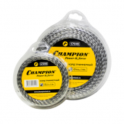 Корд триммерный Champion Tri-twist 2.7 мм х 60 м (витой треугольник) + нож