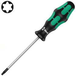 Отвертка TORX® WERA Kraftform Plus 367, TX 6 x 60 мм, 028001
