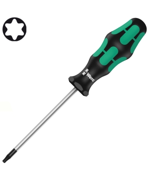 Отвертка TORX&reg; WERA Kraftform Plus 367, TX 10 x 80 мм, 028005