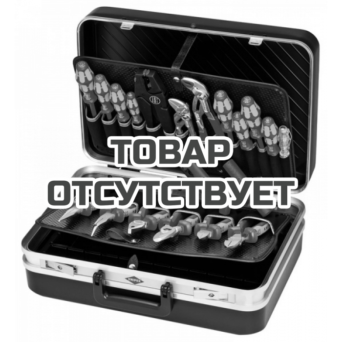 Чемодан для инструмента, набор электрика 20 предметов KNIPEX KN-002120