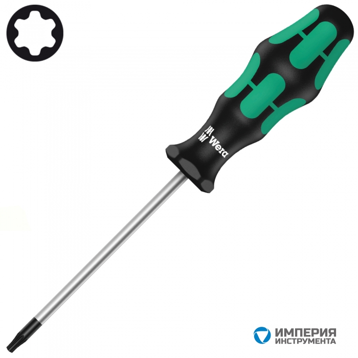 Отвертка TORX PLUS® WERA Kraftform Plus 367, 15 IP x 80 мм, 028035