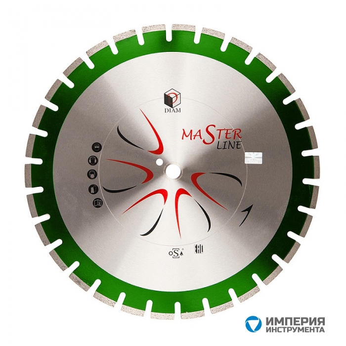 DIAM Отрезной круг Гранит Master Line 350*3,2*10*25,4/20