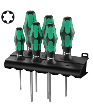 Набор отверток WERA Kraftform Plus 367/6 TORX&reg; HF с фиксирующей функцией 028059