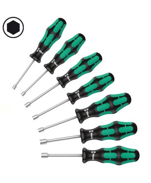 Набор отверток-торцевых ключей WERA Kraftform Plus 395 HO/7 SM 029510