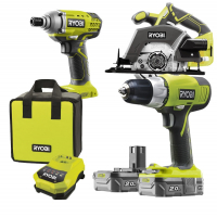 Набор акк.инструмента Ryobi R18DDIDCSP-LL20S