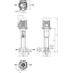 Вертикальный многоступенчатый насос Wilo Helix FIRST V 1618-5/30/E/KS/
