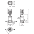 Вертикальный многоступенчатый насос Wilo Helix FIRST V 2211-5/25/E/KS/