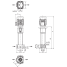 Вертикальный многоступенчатый насос Wilo Helix FIRST V 620-5/25/E/KS/