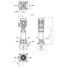 Вертикальный многоступенчатый насос Wilo Helix V 1608-1/16/E/S
