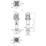 Вертикальный многоступенчатый насос Wilo Helix V 1609-2/25/V