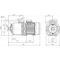 Центробежный насос Wilo MHI 206-1/E/3-400-50-2/IE3