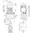 Циркуляционный насос с сухим ротором в исполнении Inline с фланцевым соединением Wilo VeroLine-IP-E 80/115-2,2/2