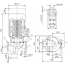 Циркуляционный насос с сухим ротором в исполнении Inline с фланцевым соединением Wilo VeroLine-IPL 100/145-1,5/4