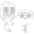Циркуляционный насос с сухим ротором в исполнении Inline с фланцевым соединением Wilo VeroTwin-DPL 40/120-1,5/2