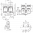 Циркуляционный насос с сухим ротором в исполнении Inline с фланцевым соединением Wilo VeroTwin-DP-E 65/115-1,5/2