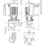 Циркуляционный насос с сухим ротором в исполнении Inline с фланцевым соединением Wilo CronoLine-IL-E 80/160-11/2