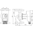 Циркуляционный насос Wilo Yonos MAXO 50/0,5-8