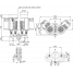 Циркуляционный насос с сухим ротором в исполнении Inline с фланцевым соединением Wilo CronoTwin-DL-E 100/150-15/2