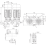 Циркуляционный насос с сухим ротором в исполнении Inline с фланцевым соединением Wilo VeroTwin-DPL 32/125-1,1/2