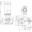 Циркуляционный насос с сухим ротором в исполнении Inline с фланцевым соединением Wilo CronoLine-IL 250/395-110/4