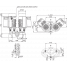 Циркуляционный насос с сухим ротором в исполнении Inline с фланцевым соединением Wilo CronoTwin-DL-E 80/170-15/2