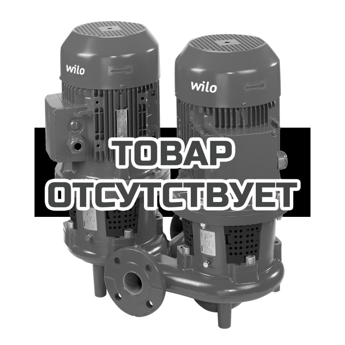 Циркуляционный насос с сухим ротором в исполнении Inline с фланцевым соединением Wilo CronoTwin-DL 125/320-18,5/4