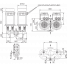 Циркуляционный насос с сухим ротором в исполнении Inline с фланцевым соединением Wilo CronoTwin-DL-E 100/270-11/4