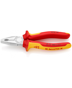 Плоскогубцы комбинированные KNIPEX KN-0306180