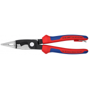 Электромонтажные клещи со страховочным креплением KNIPEX KN-1382200T