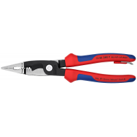 Электромонтажные клещи со страховочным креплением KNIPEX KN-1382200T