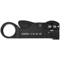 Инструмент для удаления изоляции с коаксиальных кабелей KNIPEX KN-166005SB