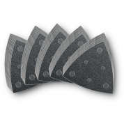 Набор дисков из абразивной шкурки Fein, зерно 60, 80, 120, 180, 240, 50 шт