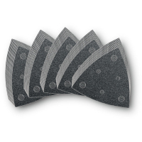 Набор дисков из абразивной шкурки Fein, зерно 60, 80, 120, 180, 240, 50 шт