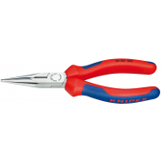 Плоские круглогубцы с режущими кромками KNIPEX KN-2502160