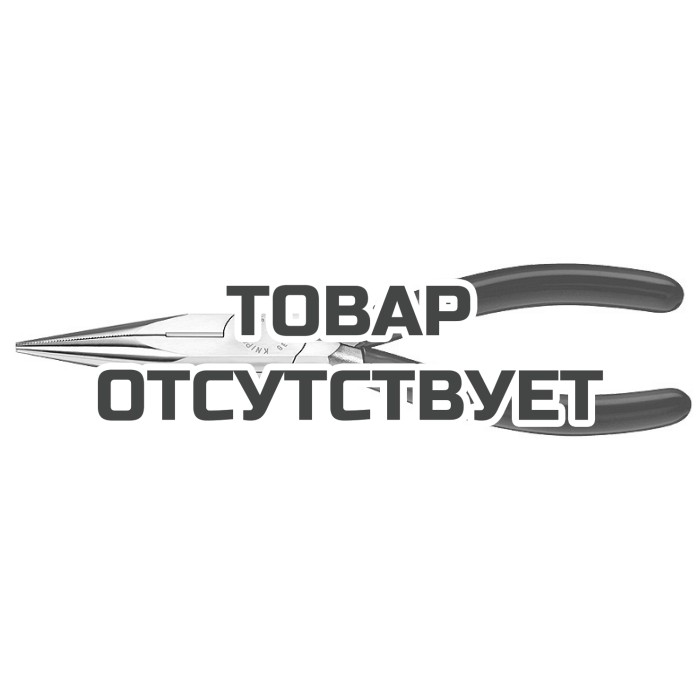 Плоские круглогубцы с режущими кромками KNIPEX KN-2503125
