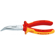 Плоские круглогубцы с режущими кромками KNIPEX KN-2526160