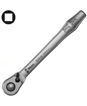 Трещотка, привод 1/4" WERA 8004 A Zyklop Metal 004004