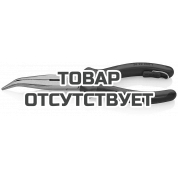 Плоские круглогубцы с режущими кромками со страховочным креплением KNIPEX KN-2622200T