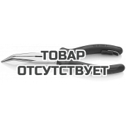 Плоские круглогубцы с режущими кромками со страховочным креплением KNIPEX KN-2625200T