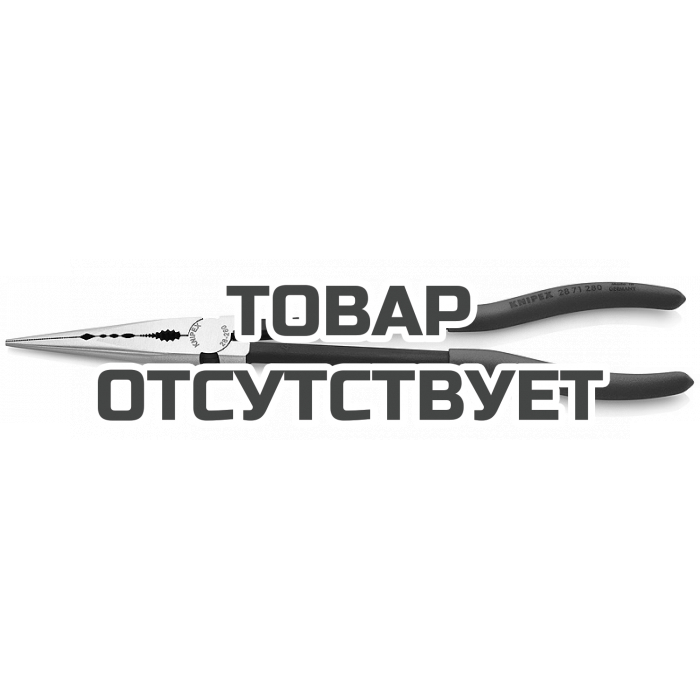 Плоскогубцы монтажные с поперечным профилем KNIPEX KN-2871280SB