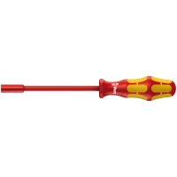 Отвертка торцевая диэлектрическая WERA Kraftform Plus 190 i VDE, 11.0x125 мм, 005330