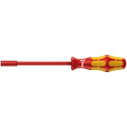 Отвертка торцевая диэлектрическая WERA Kraftform Plus 190 i VDE, 12.0x125 мм, 005335