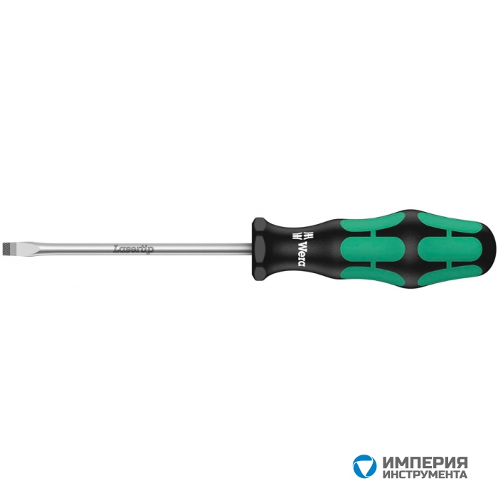 Отвертка шлицевая WERA Kraftform Plus 334, 1.6x8.0x175 мм, 007640