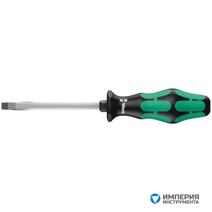 Отвертка шлицевая WERA Kraftform Plus 334 SK, 1.6x10.0x175 мм, 007677
