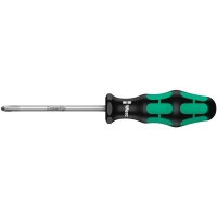 Отвертка крестовая Phillips WERA Kraftform Plus 350, PH 0 x 100 мм 008706
