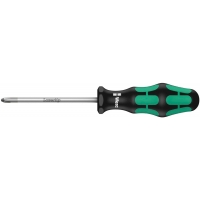 Отвертка крестовая Pozidriv WERA Kraftform Plus 355 PZ 0 x 60 мм 009305