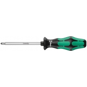 Отвертка крестовая Pozidriv WERA Kraftform Plus 355 SK PZ 3 x 150 мм 009343