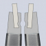 Прецизионные щипцы для стопорных колец для внутренних стопорных колец KNIPEX KN-4811J0