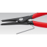 Прецизионные щипцы для внешних стопорных колец на валах KNIPEX KN-4931A2