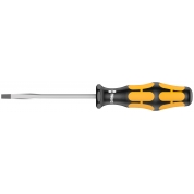 Отвертка-долото шлицевая WERA Kraftform Plus 932 A, 0.6 x 3.5 x 80 мм, 018260